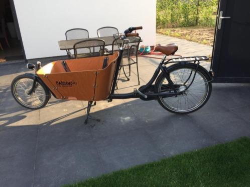 Babboe City bakfiets, 1.5jr oud, regenhuif, hoes, babagedgr