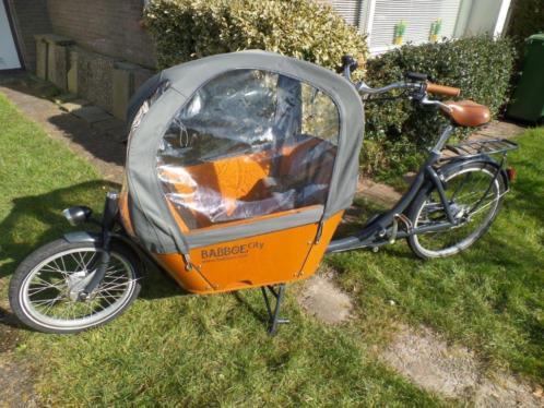 Babboe City-E elektrische bakfiets in zeer goede staat