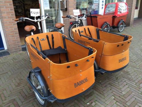 Babboe-Curve en Babboe-City 7 speed NIEUW DEMO compleet huif