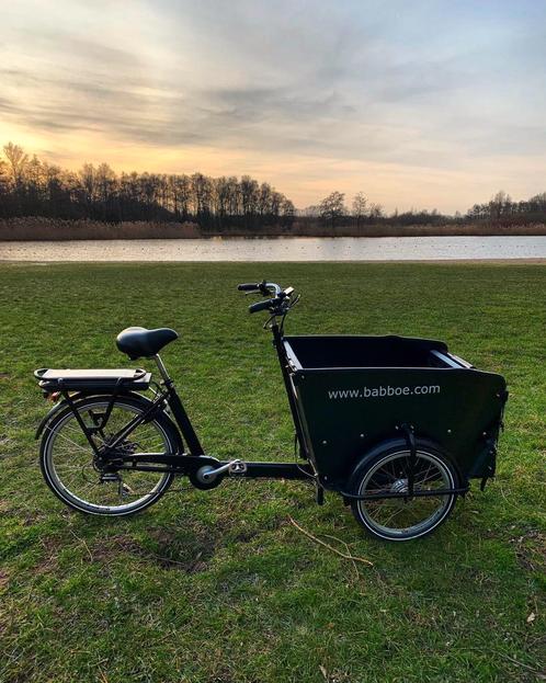 Babboe Elektrische bakfiets  helemaal nieuw 112 km gefietst