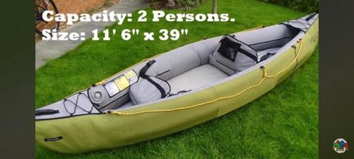 Backcountry stearns 2 persoons kayak  kano