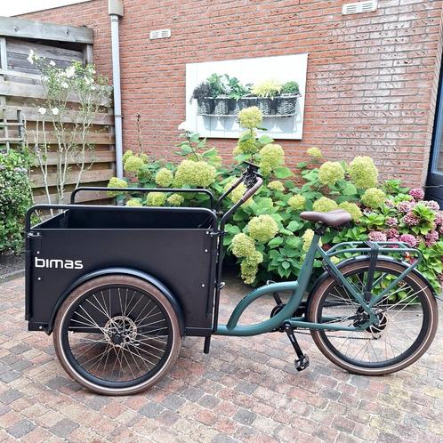 Bakfiets Bimas Ecargo 3.3 geschikt voor 4 kinderen of hond