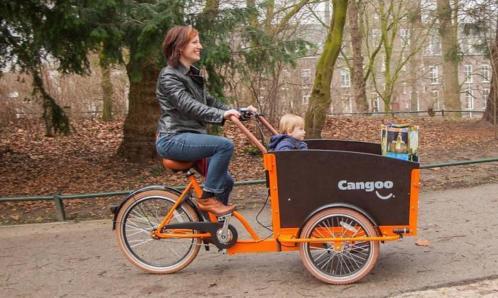 Bakfiets Cangoo Bakfiets Cangoo Groovy met 2 wielen en 7 ver