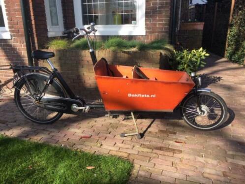 Bakfiets - Cargo bike long - zwart