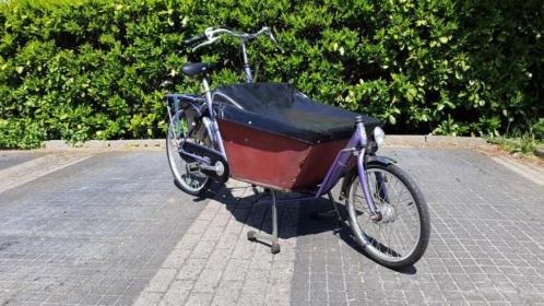 Bakfiets Cargo short, 7 versnellingen, 2 dekzeilen