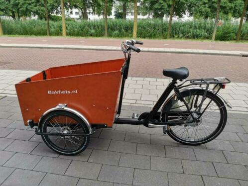 Bakfiets CargoTrike Classic Breed N7- Universeel- Zwart