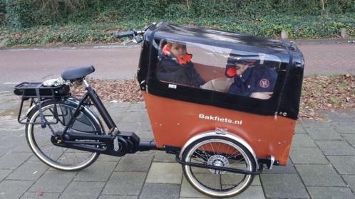 Bakfiets Electric CargoTrike Classic Narrow - Fully Loaded