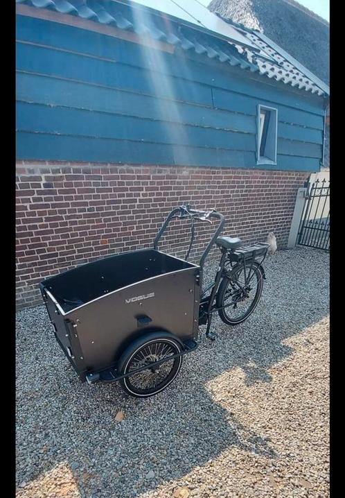 Bakfiets electrisch met maar 64 km