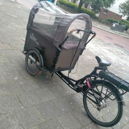 Bakfiets electrische keiler vittori