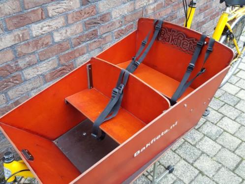 Bakfiets extra bankje bakfiets NL Cargo long