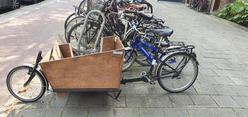 bakfiets, hondenbakfiets met deur