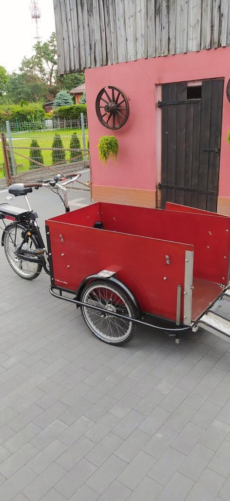 Bakfiets in Best.