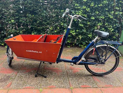 Bakfiets long  Hele goede staat  Met huif  7 versnelling