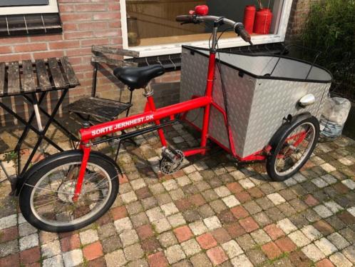 Bakfiets met 5 versnellingen UNIEK licht rijdendbabyzit