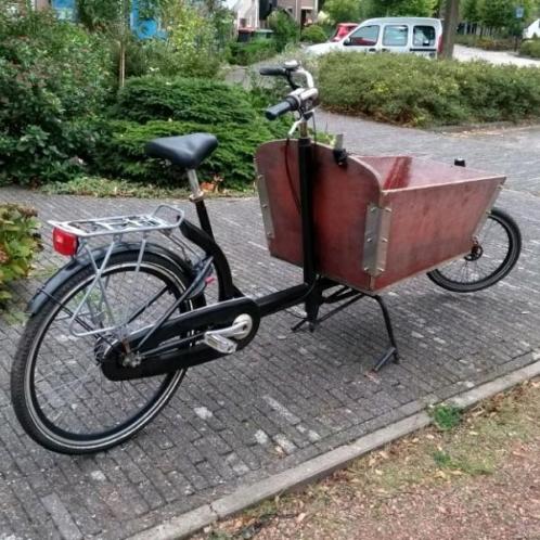 Bakfiets met hoes