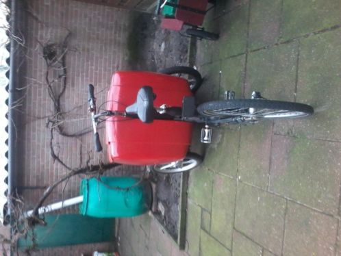 bakfiets met ondersteuning