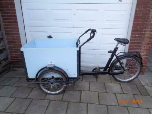 bakfiets met versneling . 1 jaar niet gebruikt.