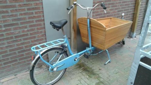 bakfiets met zitje