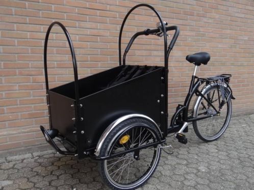Bakfiets Nexus 3 Zwart