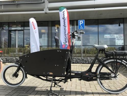 Bakfiets Tweewieler met middenmotor Carry  gratis Afdekhoes
