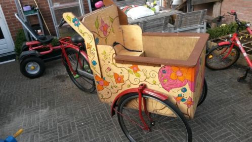 bakfiets uniek (zelfbouw)