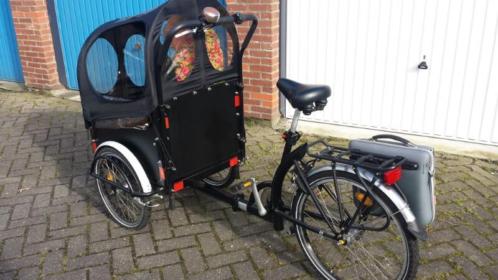 Bakfiets voor 2 kinderen