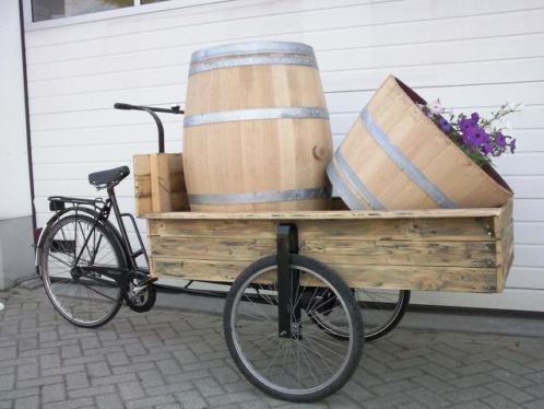 Bakfiets voor reklame of decoratie