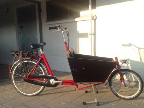 Bakfiets.nl Cargobike met elektrische ondersteuning
