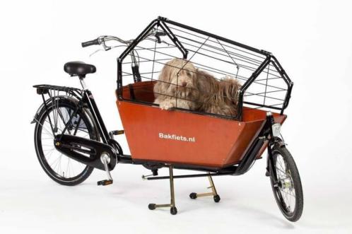 Bakfiets.nl Hondenbench voor cargobike long