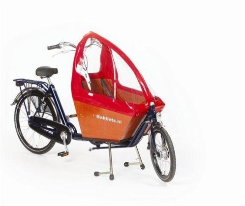 Bakfiets.nl Tent Cargobike short Rood