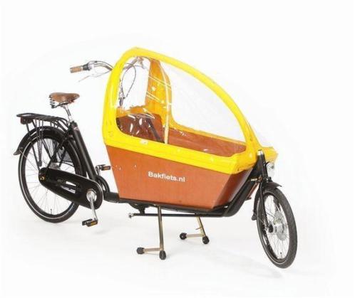 Bakfiets.nl Tent Gargobike long Geel