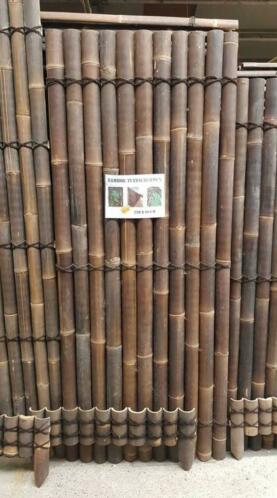 Bamboe  bamboo tuinschermen, afrastering, wand, schutting
