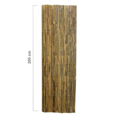 bamboe matten  schutting