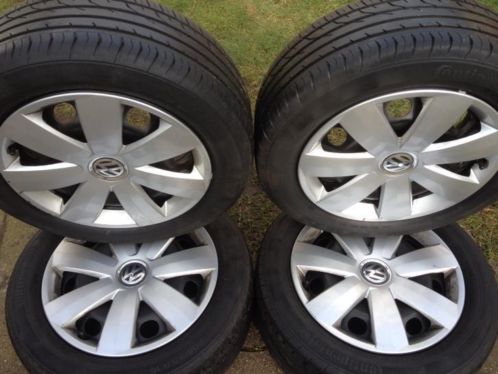 Banden en velgen 5x112 vw touran 2010 