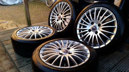 Banden met velg 15 inch 4x108