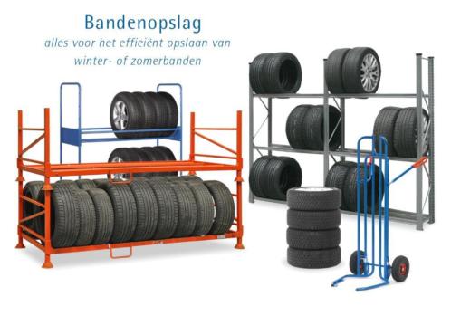 Bandenopslag, Rek, Bandenstelling, Transportcontainers, Rack