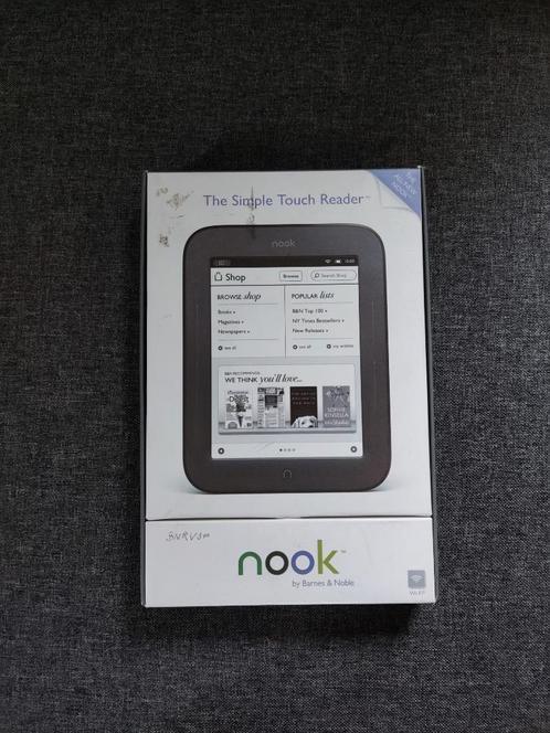 Barnes amp Noble Nook Simple Touch Ereader  E-reader - Zwart