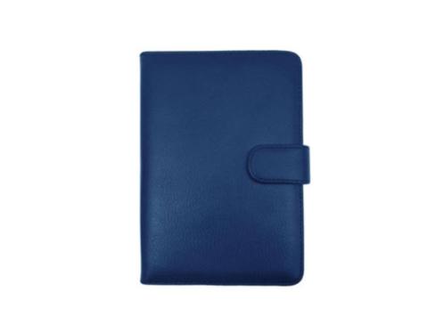 Basic Donkerblauwe Leren Hoes Sony PRS T1 (Cover  Case  Be