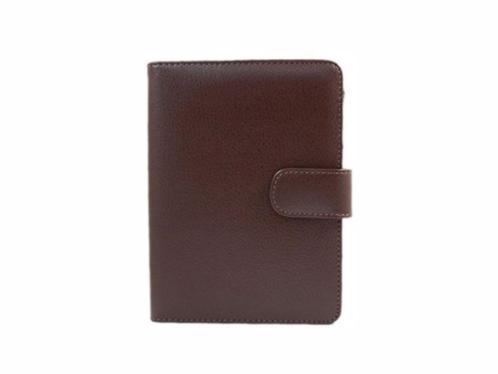 Basic Donkerbruine Leren Hoes Kobo Touch (Cover  Case  Bes
