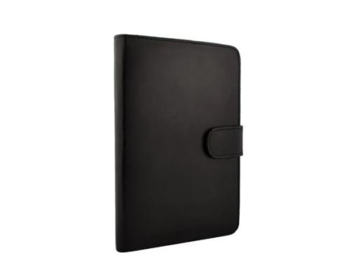 Basic Zwarte Leren Beschermhoes Kobo Touch (Cover  Case  H