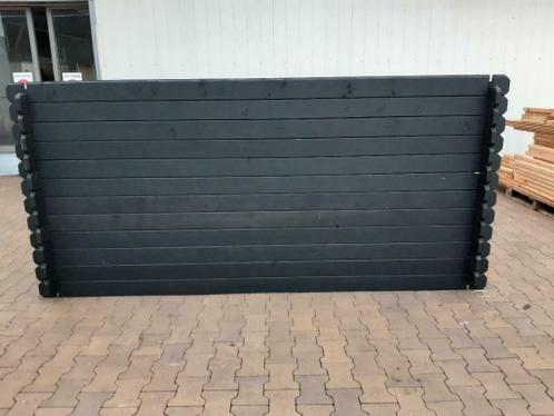 Basis Blokhut 300x300 cm (72 gespoten blokhutprofiel 300cm)