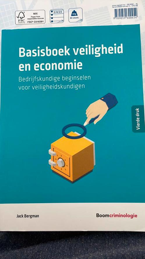 Basisboek veiligheid en economie ( jack bergman )