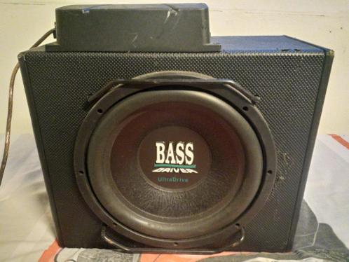 Bass Driver Subwoofer  Pioneer versterker (incl kabelset)