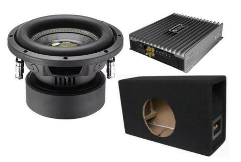 bassface 500watt rms 8inch subwoofer-pack