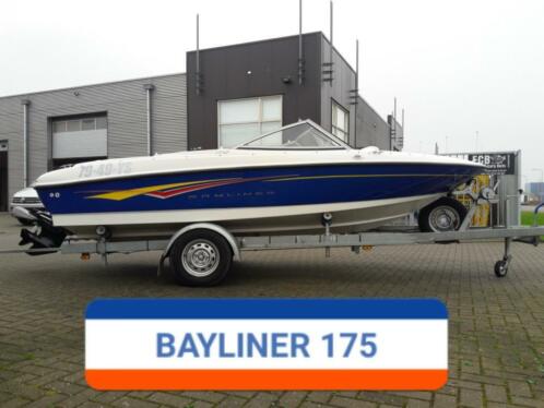 BAYLINER 175 (07) mercr 3.0 dealer onder ZONNEDEK netjes.