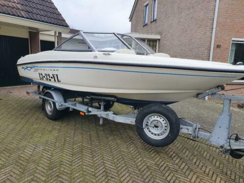 Bayliner 175 BR bj. 2006 135 pk met Pega kanteltrailer