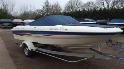 Bayliner 195 BJ 2001 Mercruiser 4.3L 190PK gekeurde trailer