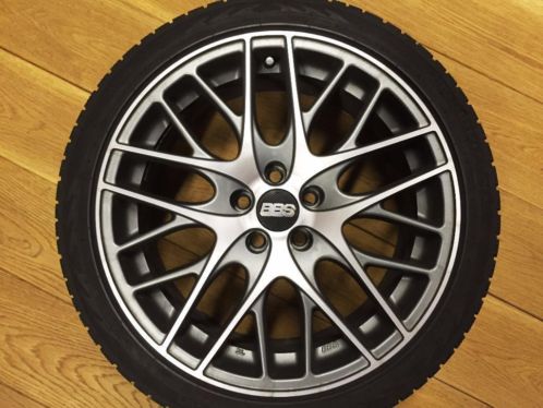 BBS CS5 17034 7.5J Antraciet Lichtmetalen Velgen 5x100