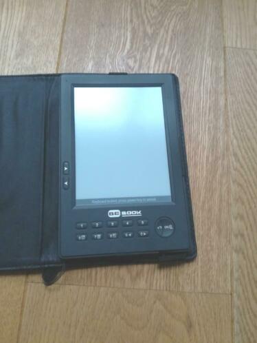 Be-book Ereader , met oplader en zwarte cover