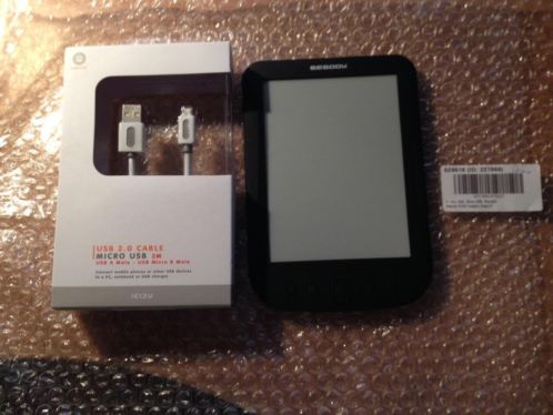 BeBook PURE Ereader Zwart, 6034 (E Ink scherm) 4GB